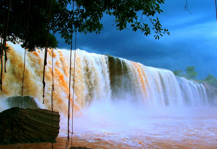 cascade Dray Nur rideau eau